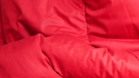 Sleeping in bed red Stock Footage 78714852