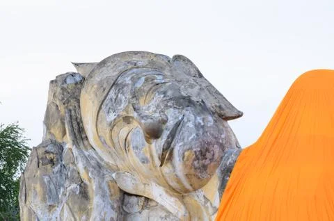 Sleeping Buddha. Stock Photos