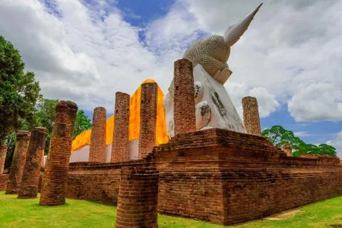 Sleeping Buddha Stock Photos