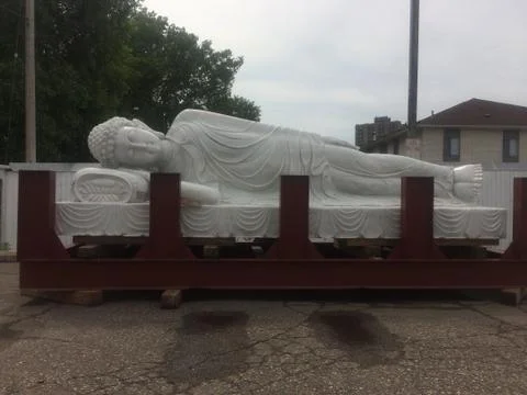 The Sleeping Buddha Stock Photos