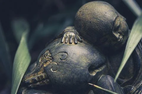 The sleeping Buddha Stock Photos