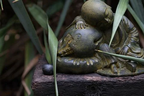 The sleeping Buddha Stock Photos