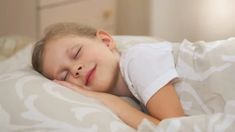 Sleeping child Stock Footage 91787450
