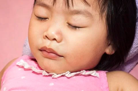 Sleeping child Stock Photos