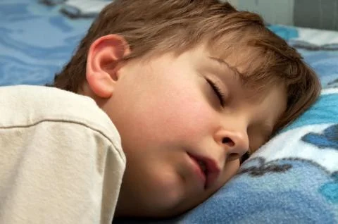 Sleeping child Stock Photos