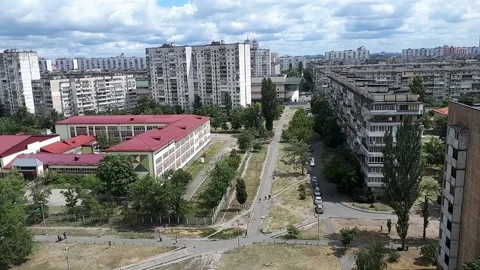 Sleeping district Vídeo Stock 112128811