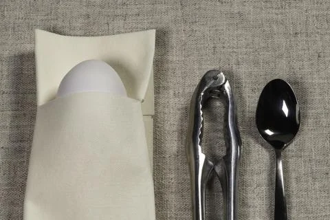 Sleeping Egg Foto stock