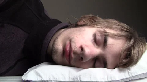 Sleeping In Stock Footage 4805138