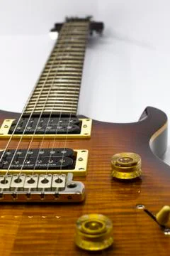 Sleeping Guitar Stock Photos