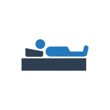 Sleeping Icon Stock Illustration