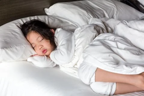 Sleeping Kid Stock Photos