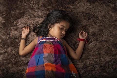 Sleeping kid Stock Photos