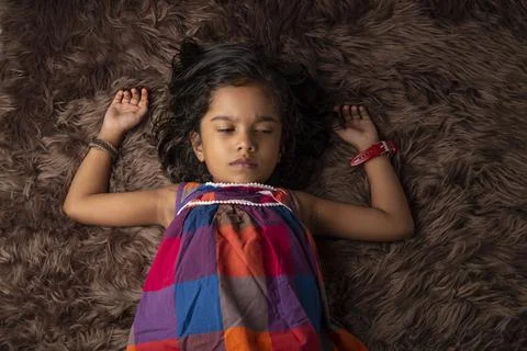 Sleeping kid Stock Photos