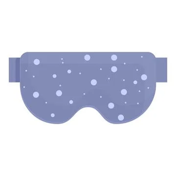 Sleeping mask icon cartoon vector. Sleep eye Stock Illustration