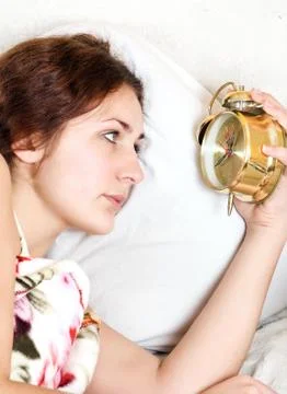 Sleeping problems Stock Photos