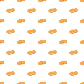 Sleeping puppy pattern creating cute animal background Stock Illustration