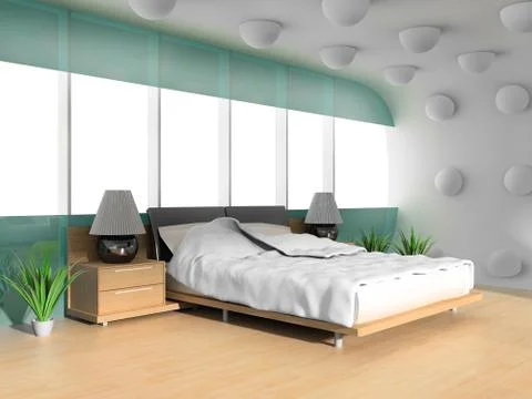 Sleeping room Stock Illustration