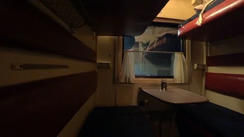 Sleeping wagon Stock Footage 88322480