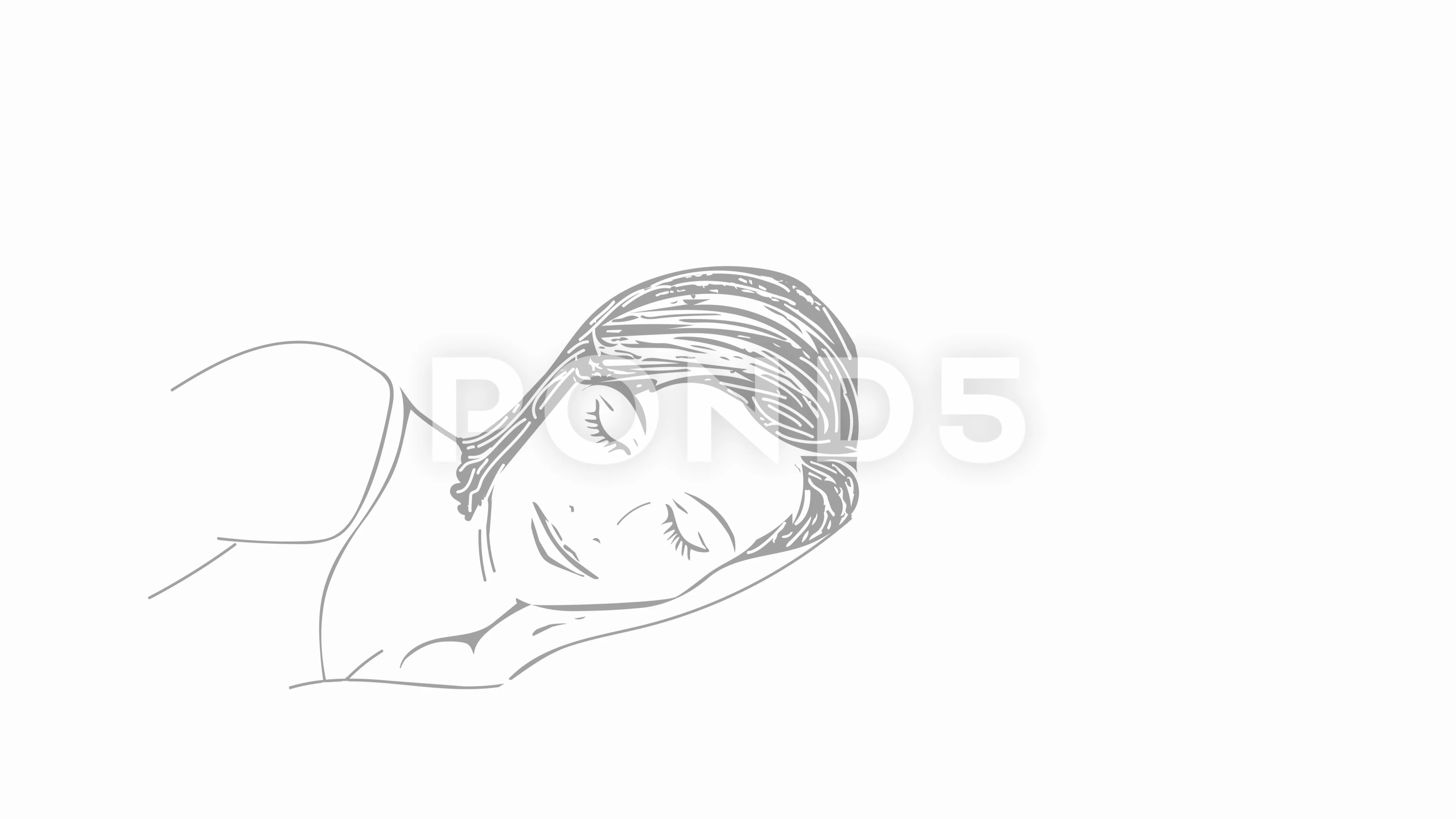 beautiful girl sketch before sleeping by Ondraede on DeviantArt