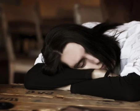 Sleeping young man Stock Photos