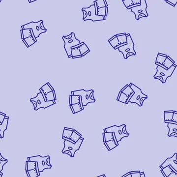 Sleepwear hygiene line seamless pattern Stock Illustration