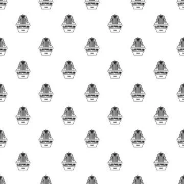 Sleepwear pattern vector seamless Stock Illustration