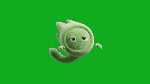Sleepy Comet Blob Video stock 346165476