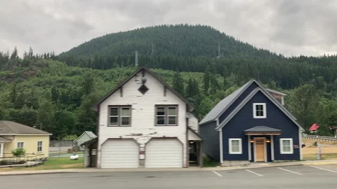 Sleepy Mountain Town Stock Footage 156973180