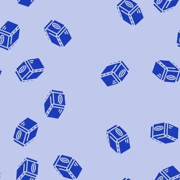 Sleeve cardboard packaging glyph vector seamless pattern Stock Illustration