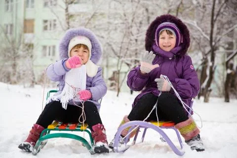 A sleigh Stock-Fotos