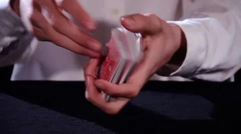 Sleight of hand 库存影片 32199969