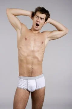 Sleppy man Stock Photos