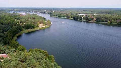 Slesin lake Stock Footage 205091687