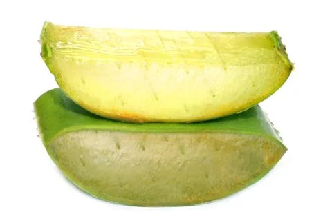 Slice aloevera Stock Photos