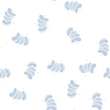 Slice apple cut glyph seamless pattern Stock Illustration