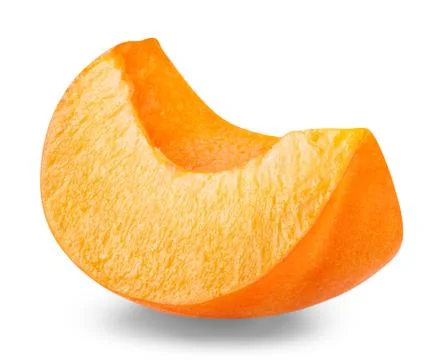 Slice apricots Stock Photos