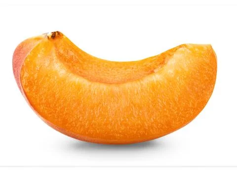 Slice apricots Stock Photos