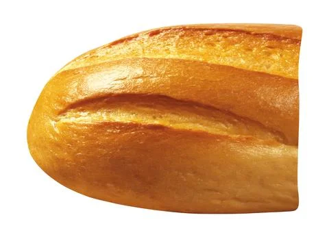 Slice of Bread isolated Stock Photos