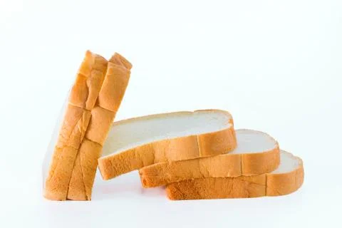 Slice of bread Stock Photos