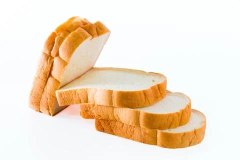 Slice of bread Stock Photos