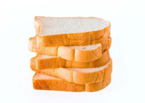 Slice of bread Stock Photos