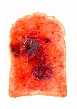 Slice of bread Stock Photos