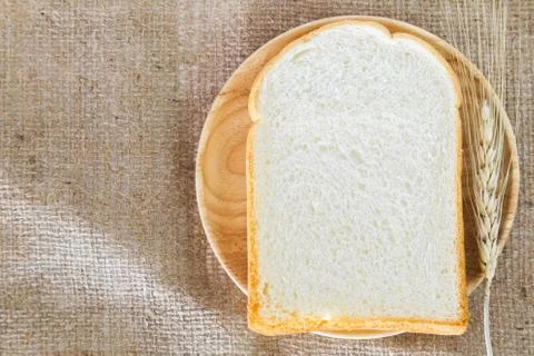 Slice of bread Stock Photos