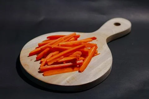 Slice of carrots Stock Photos