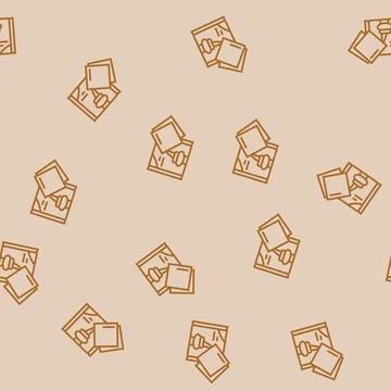 Slice cheese food slice line seamless pattern Stock Illustration