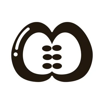 Slice chili icon Stock Illustration