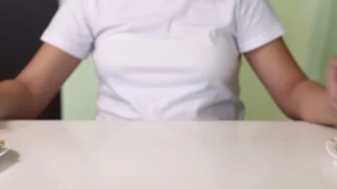 Slice &amp; cookie 1 Stock-Footage 97832010