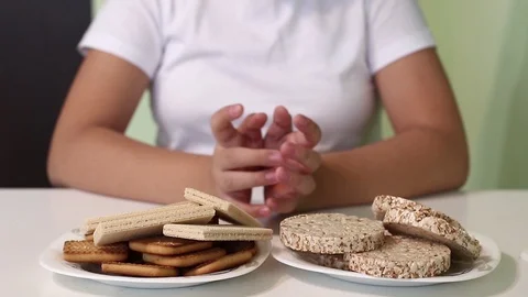 Slice &amp; cookie 2 Stock-Footage 97831914