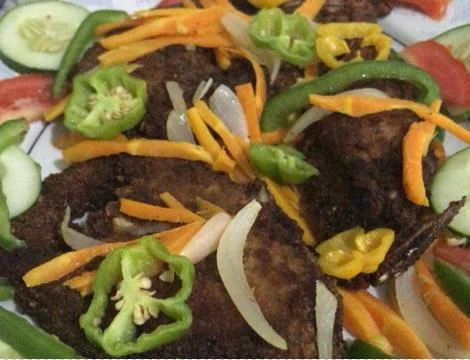 Slice fish Stock Photos