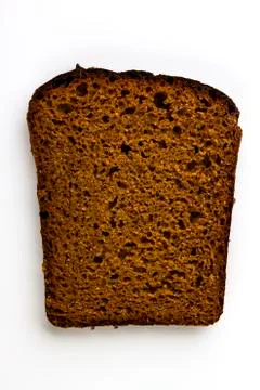 Slice of fresh bread Stock Photos